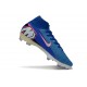Scarpe da Calcio Nike Mercurial Superfly X Elite FG Blu Racer Bianco