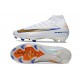 Scarpe da Calcio Nike Mercurial Superfly X Elite FG Bianco Oro Blu