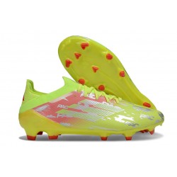 Scarpa Calcio Adidas F50 Elite Fg Uomo Giallo Rosa