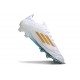 Scarpa Calcio Adidas F50 Elite Fg Uomo Bianco Verde Oro