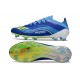 Scarpa Calcio Adidas F50 Elite Fg X Messi Team Blu Royal Giallo Solare Semi Blu Burst