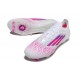 Adidas F50 Sparkfusion Elite Fg Ftwr Bianco Lucid Rosa