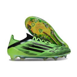 Scarpa Calcio Adidas F50 Elite Fg Uomo Verde Nero
