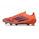 Scarpa Calcio Adidas F50 Elite Fg Arancione Beam Blu Lucido Ftwr Bianco