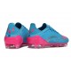 Scarpa Calcio Adidas F50 Elite Fg Uomo Blu Rosa