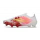 Scarpa Calcio Adidas F50 Elite Fg Uomo Bianco Rosso Oro