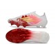 Scarpa Calcio Adidas F50 Elite Fg Uomo Bianco Rosso Oro