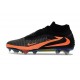 Scarpe Nike Phantom 6 Elite High Cut FG Nero Arancio