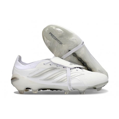 Scarpe da Calcio adidas Predator 26 Elite FT FG Bianco Argento