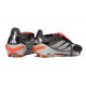 adidas Predator 26 Elite FT FG Ferro Metallizzato Zero Metallico Rosso Lucido