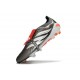 adidas Predator 26 Elite FT FG Ferro Metallizzato Zero Metallico Rosso Lucido