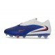Scarpe da Calcio Nike Phantom 6 Elite Low FG Blu Racer Bianco