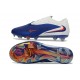 Scarpe da Calcio Nike Phantom 6 Elite Low FG Blu Racer Bianco