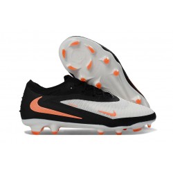 Scarpe da Calcio Nike Phantom 6 Elite Low FG Bianco Nero Arancio