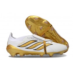 Scarpe da Calcio adidas Predator 26 Elite FT FG Bianco Dorado