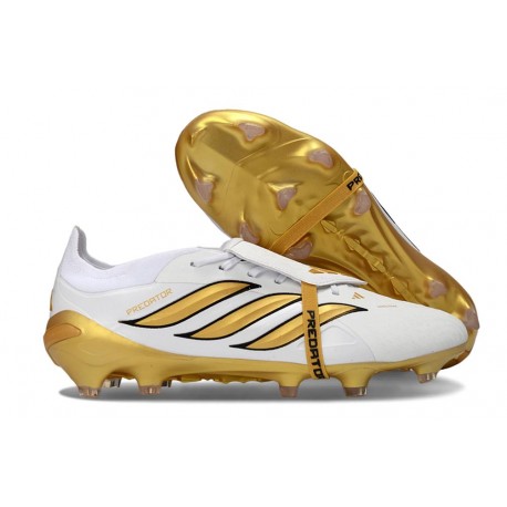 Scarpe da Calcio adidas Predator 26 Elite FT FG Bianco Dorado