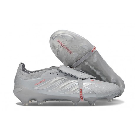 Scarpe da Calcio adidas Predator 26 Elite FT FG Grigio Argento