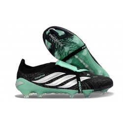 Scarpe da Calcio adidas Predator 26 Elite FT FG Nero Bianco Verde