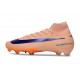 Nike Zoom Mercurial Superfly 10 Elite FG Arancio Blu