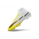Nike Zoom Mercurial Superfly 10 Elite FG Bianco Oro Nero