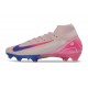 Nike Zoom Mercurial Superfly 10 Elite FG Rosa Bianco