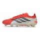 adidas Predator 26 Elite L FG Scarpa Rosso Lucido Nero Core Ftwr Bianco