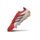 adidas Predator 26 Elite L FG Scarpa Rosso Lucido Nero Core Ftwr Bianco