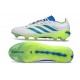 adidas Predator 26 Elite L FG Scarpa Bianco Blu