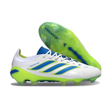 adidas Predator 26 Elite L FG Scarpa Bianco Blu