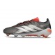 adidas Predator 26 Elite L FG Ferro Metallizzato Zero Metallico Rosso Lucido