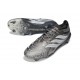 adidas Predator 26 Elite L FG Scarpa Grigio Argento