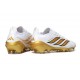 adidas Predator 26 Elite L FG Scarpa Bianco Oro
