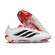 adidas Predator 26 Elite L FG Scarpa Bianco Nero Rosso