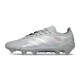 adidas Predator 26 Elite L FG Scarpa Grigio Argento