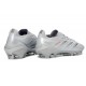 adidas Predator 26 Elite L FG Scarpa Grigio Argento