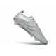 adidas Predator 26 Elite L FG Scarpa Grigio Argento