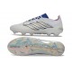 Scarpe da Calcio adidas Predator L Elite FG Bianco Blu