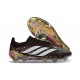 Scarpe da Calcio adidas Predator L Elite FG Nero Oro Bianco
