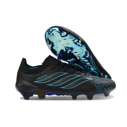 Scarpe da Calcio adidas Predator L Elite FG Nero Blu