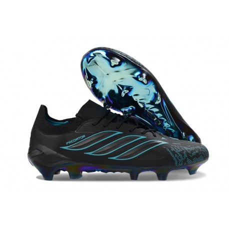 Scarpe da Calcio adidas Predator L Elite FG Nero Blu