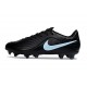 Scarpa da calcio Nike Tiempo Maestro Elite FG Nero Blu Ghiaccio