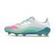 Adidas F50 Elite FG X Messi Ftwr Bianco Rosa Lucido Flash Acqua