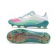 Adidas F50 Elite FG X Messi Ftwr Bianco Rosa Lucido Flash Acqua