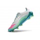 Adidas F50 Elite FG X Messi Ftwr Bianco Rosa Lucido Flash Acqua
