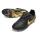 Scarpa da calcio Nike Tiempo Maestro Elite FG Nero Oro