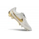 Scarpa da calcio Nike Tiempo Maestro Elite FG Bianco Oro