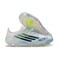 Adidas Scarpa da Calcio F50 Elite FG Bianco Blu Nero