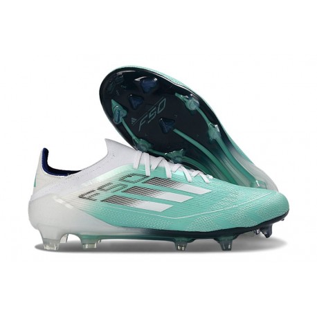 Adidas Scarpa da Calcio F50 Elite FG Verde Bianco Nero