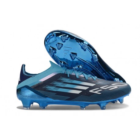 Adidas Scarpa da Calcio F50 Elite FG Nero Blu