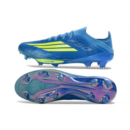 Scarpa da Calcio adidas F50+ FG Blu Giallo